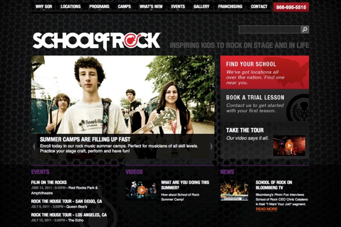 Rock Website