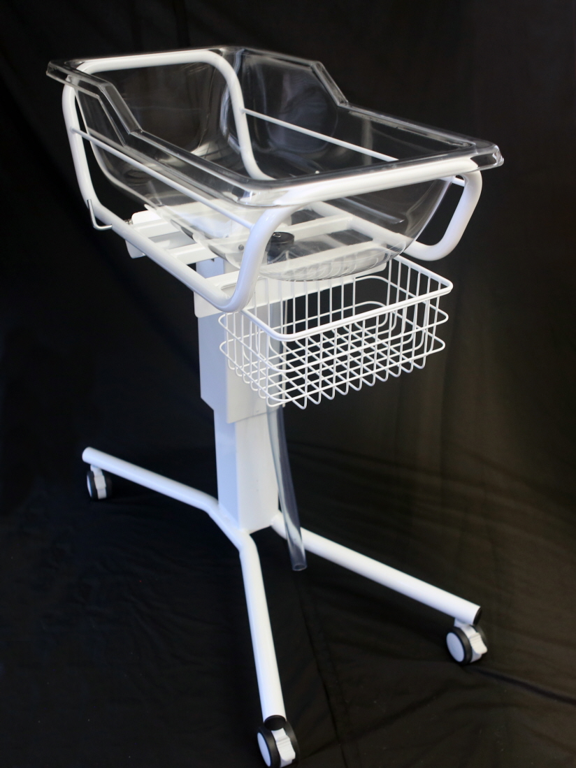 clear plastic baby bassinet